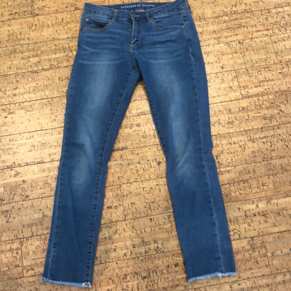 Articles of society skinny blue jeans